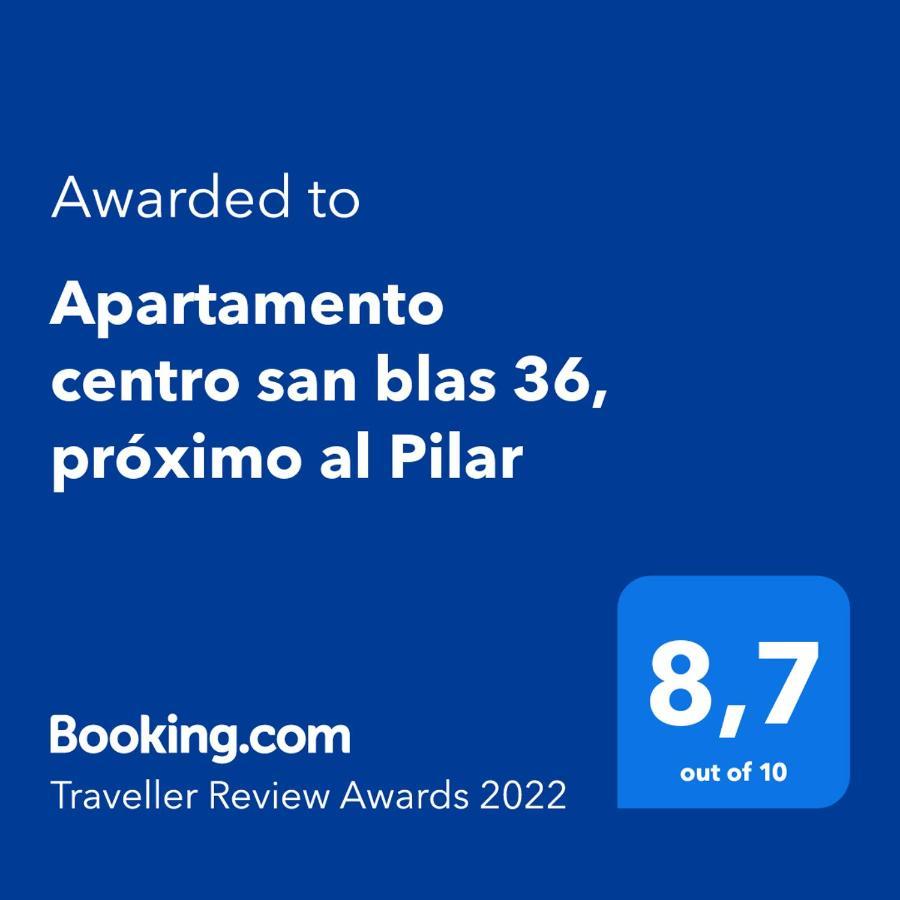 Apartamento Centro San Blas 36, Proximo Al Pilar 사라고사 외부 사진